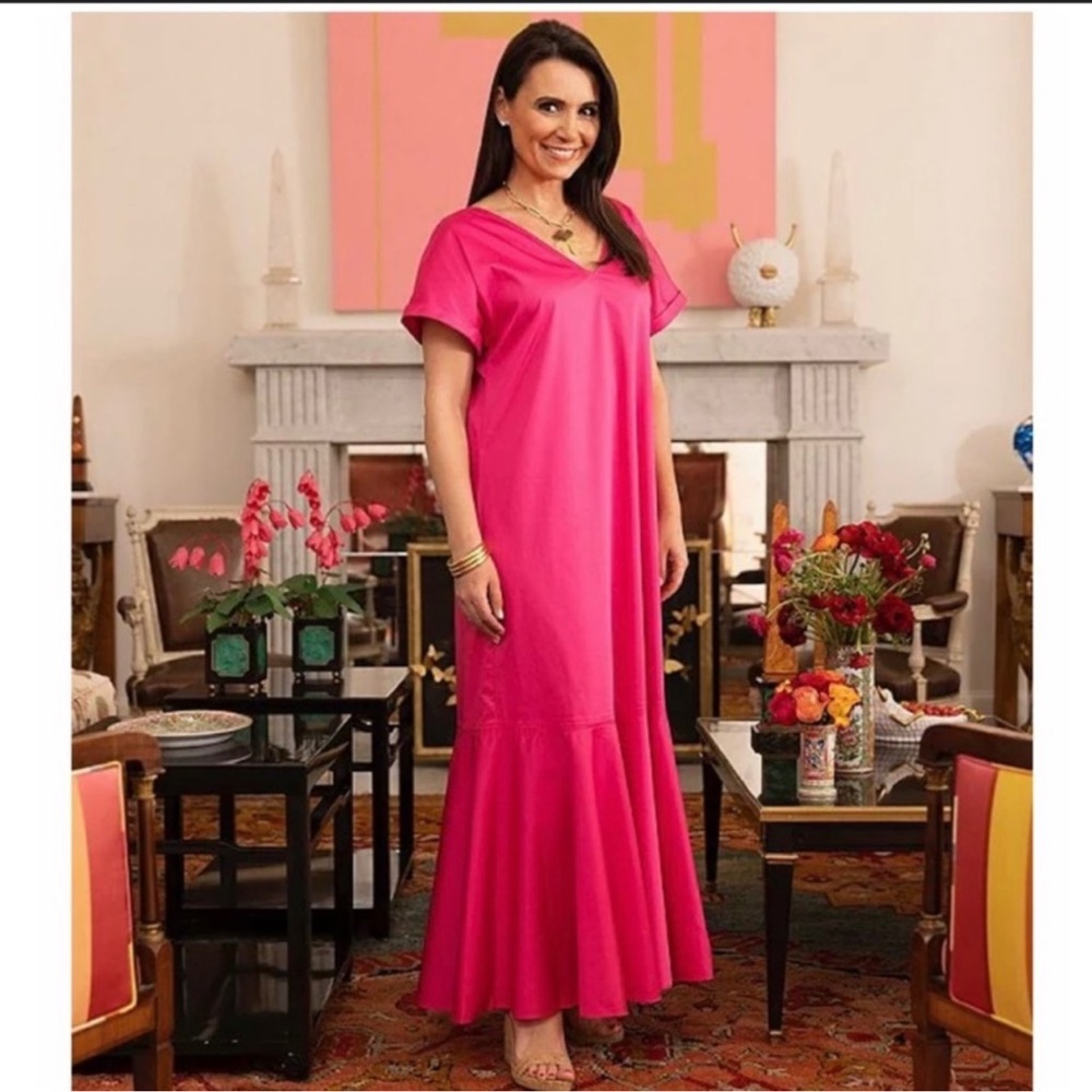 Antonio Melani x Kimberly Whitman dress. Hot pink. Size 2- fit up to size 10.